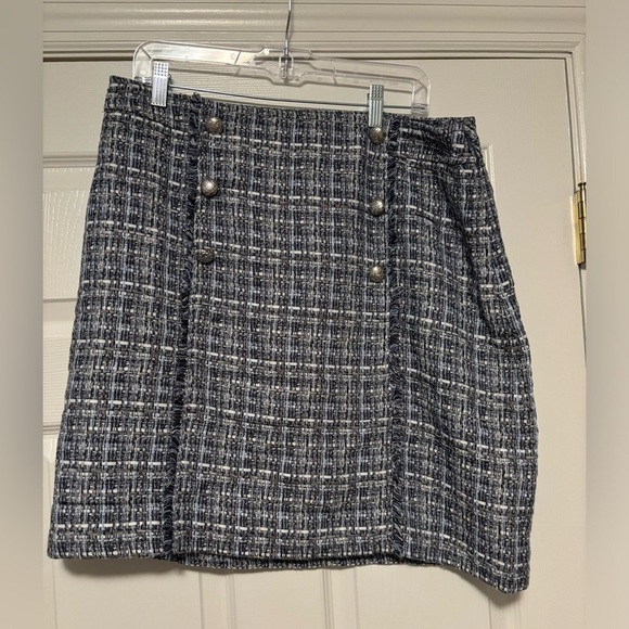 NWT Talbots Americana Tweed A- Line Skirt - Picture 5 of 10